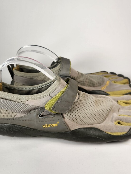 VIBRAM Men\'s Fivefingers Running Shoe 11 EU 45 Gray Barefoot Athletic Training main image 8